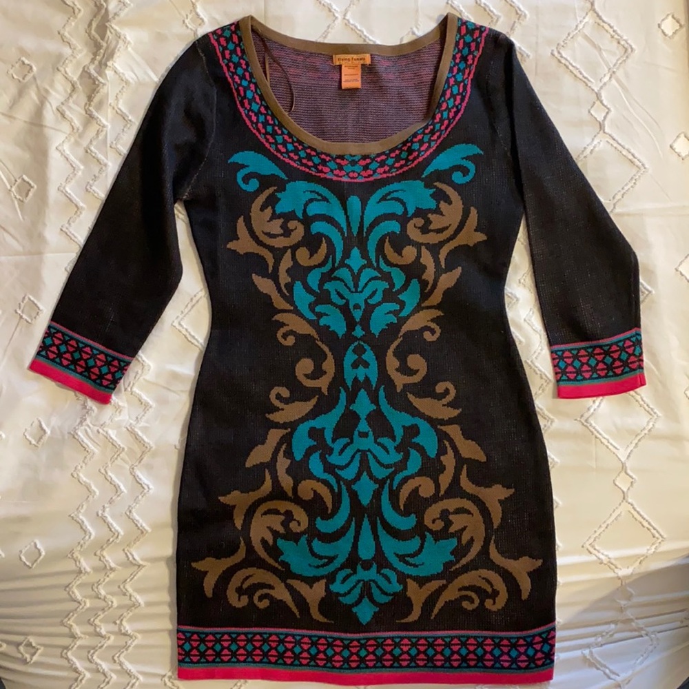 Anthropology Flying Tomato Sweater Dress
